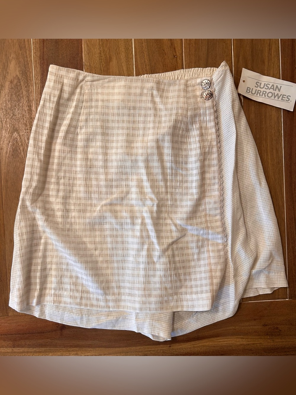 DEADSTOCK vintage Susan Burrowes skort. 12